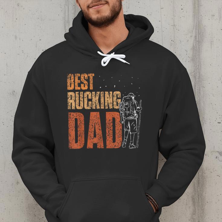Best Rucking Dad Ruck Backpack Rucksack Workout Rucking Men Hoodie