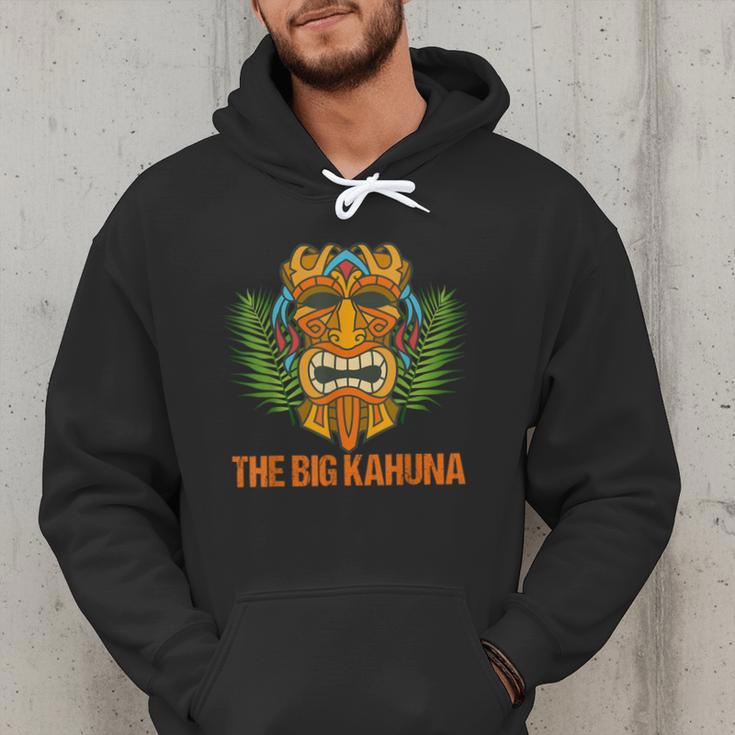 The Big Kahuna Hawaiian Tiki Dad Boss T-Shirt Men Hoodie