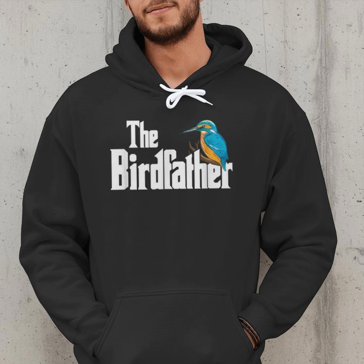 The Bird Father Bird Watching Meme Birder Dad Men Hoodie