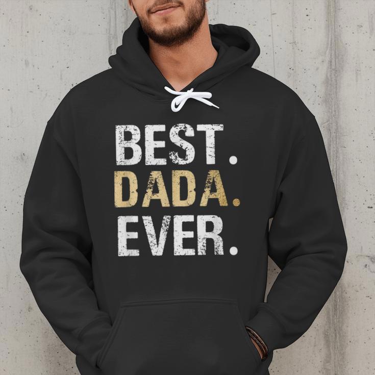 Birthday Fathers Day Christmas For Dada Dada From Granddaughter Grandson Best Dada Men Hoodie