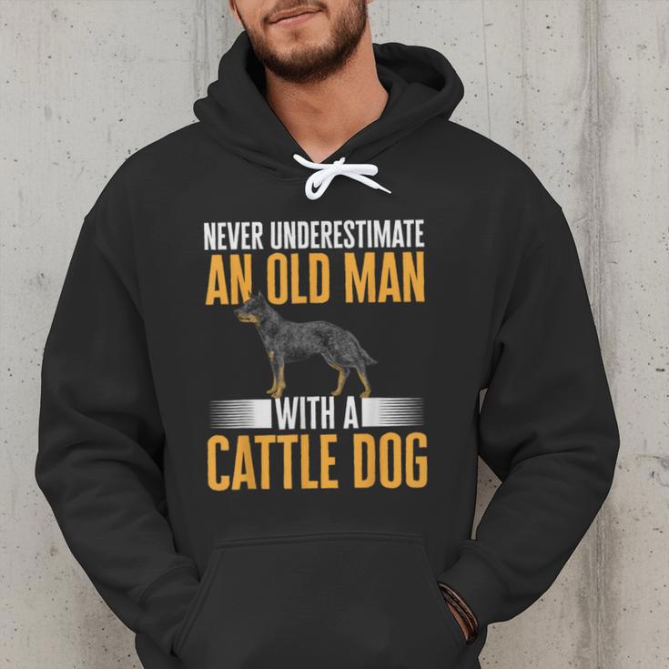Blue Heeler Dad Australian Cattle Dog Men Men Hoodie