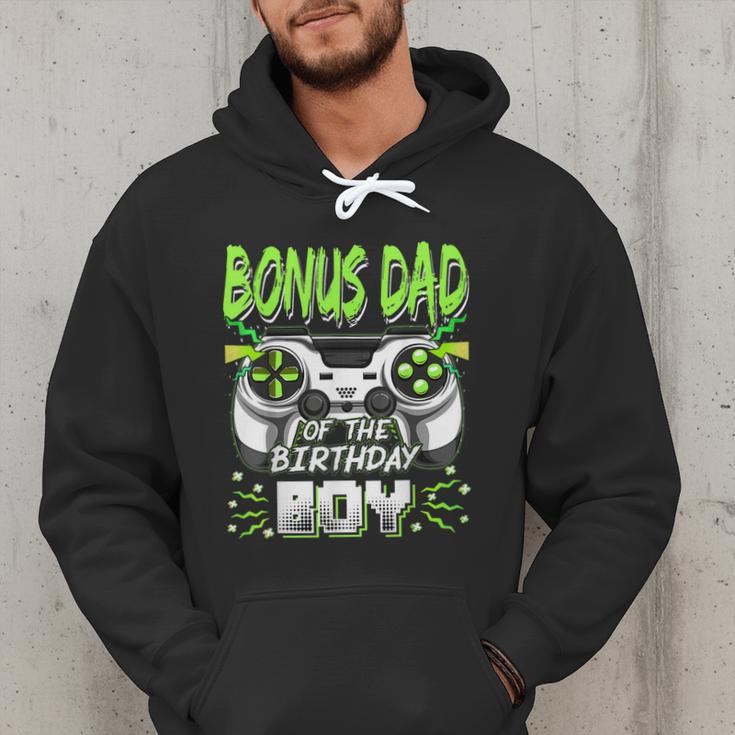 Bonus Dad Of The Birthday Boy Video Game Bday Party Men Hoodie