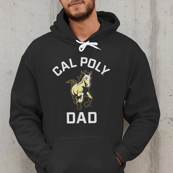 Cal Poly Mustangs Arched Dad Men Hoodie Cal Poly Mustangs Arched Dad Men Hoodie