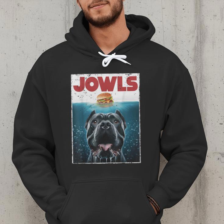 Cane Corso Jowls Top Drool Burger Dog Mom Dog Dad Men Hoodie