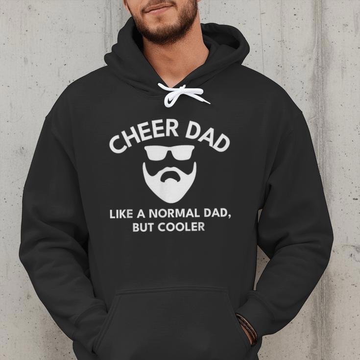 Cheer Dad Cheerleading Bearded Definition Men Hoodie