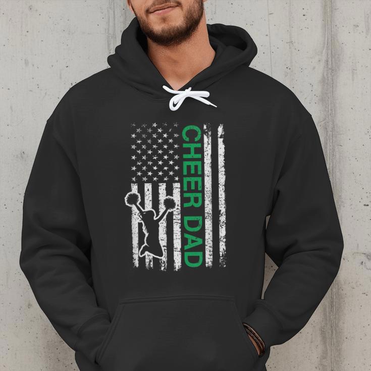 Cheer Dad Flag Green Cheerleading Men Hoodie Cheer Dad Flag Green Cheerleading Men Hoodie