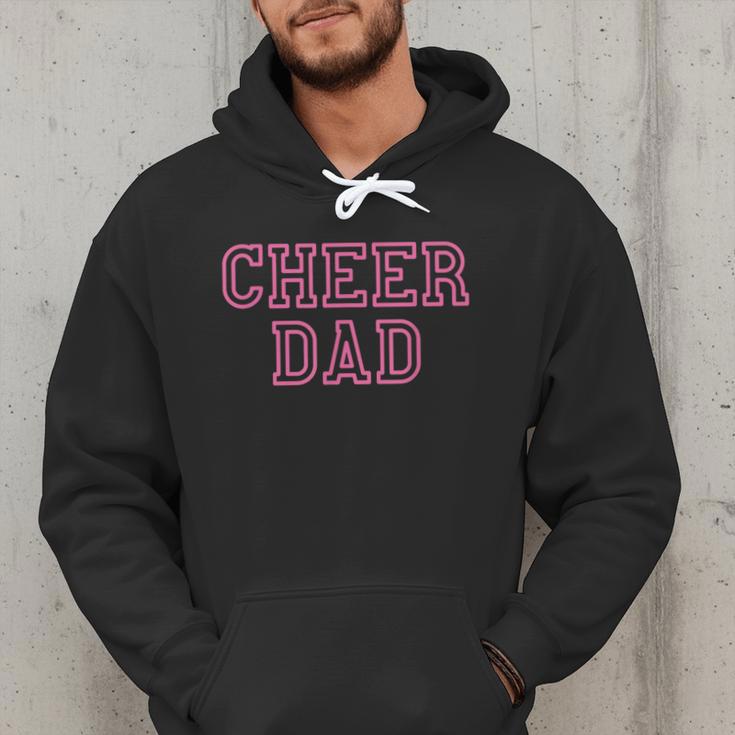 Cheer Dad Pink Cheerleading Men Hoodie