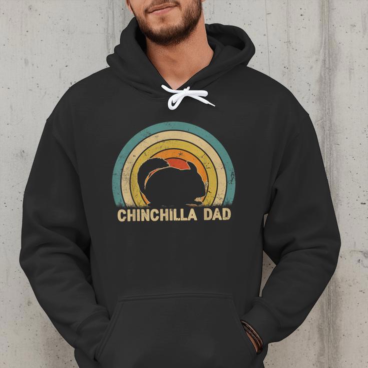Chinchilla Dad Father's Day Chinchilla Lover Dad Daddy Men Hoodie