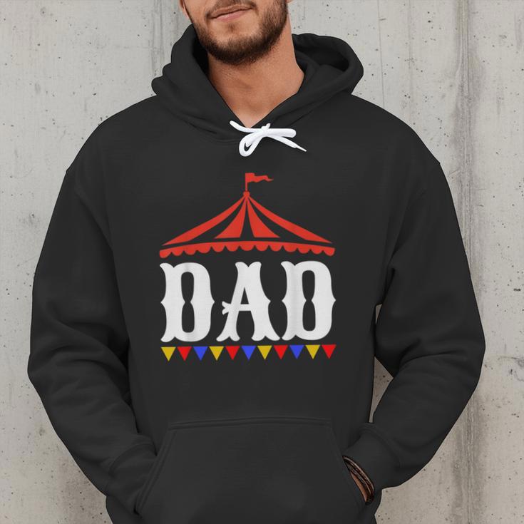 Circus Dad Of The Birthday Boy & Girl Carnival Family Outfit Men Hoodie
