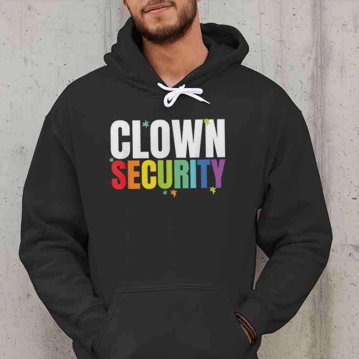Clown Security Halloween Dad Mom Costume Men Hoodie