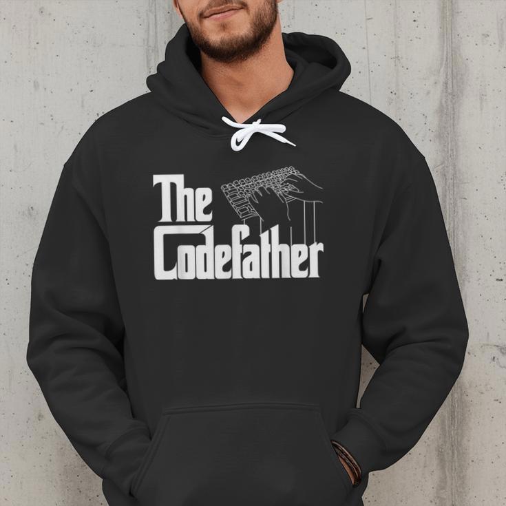 The Code Father Computer Coder Dad Programmer Men Hoodie