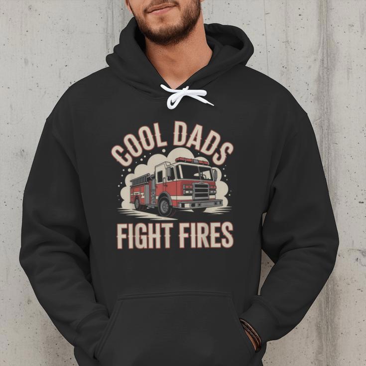 Cool Dads Fight Fire Firefighter Men Hoodie
