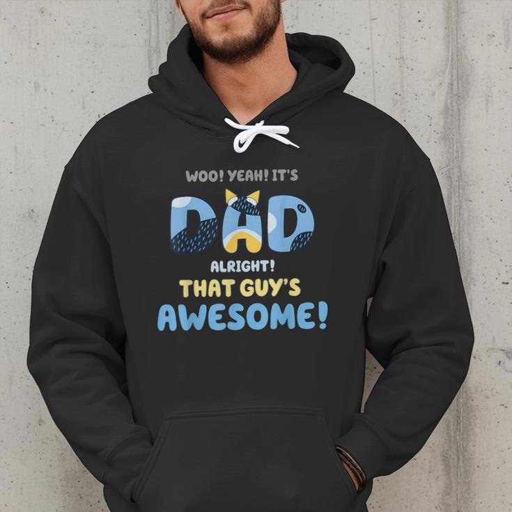 My Dad Is Awesome Fathers Day Shirt From Son Daughter Wife Men Hoodie