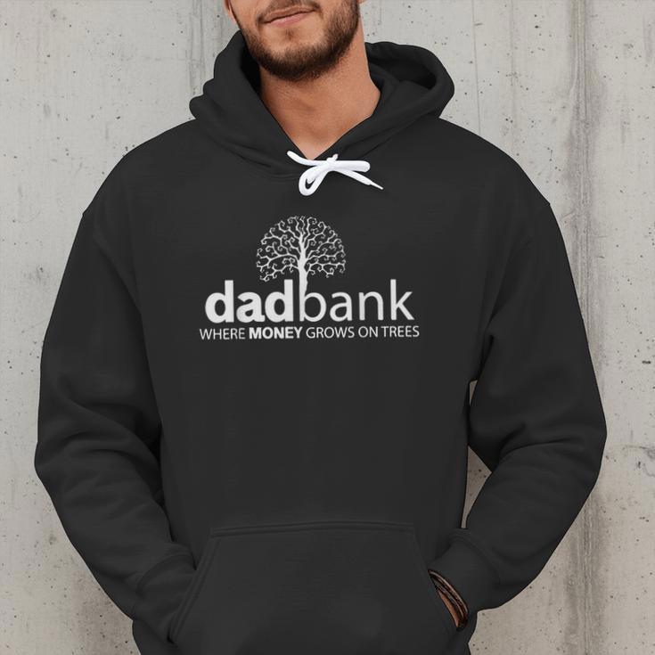Dad Bank Where The Money Grows On Trees New Dad Tees Men Hoodie