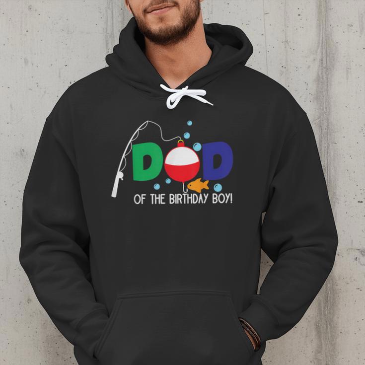Dad Of The Big One Fishing Boy First Birthday Ofishally Men Hoodie
