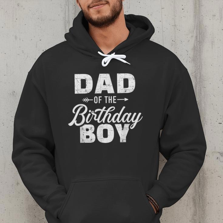 Dad Of The Birthday Boy Matching Family Party Men Hoodie