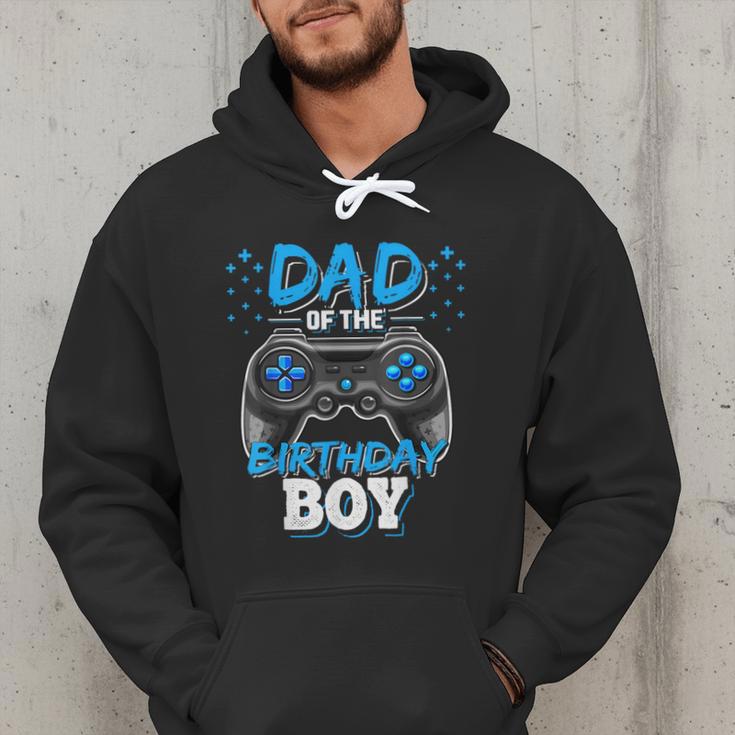 Dad Of The Birthday Boy Matching Video Gamer Birthday Party Men Hoodie