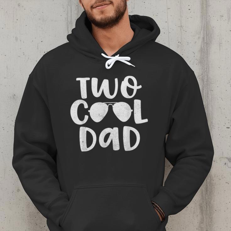 Dad Of The Birthday Boy Two Cool 2nd Bday Father Papa Daddy Men Hoodie