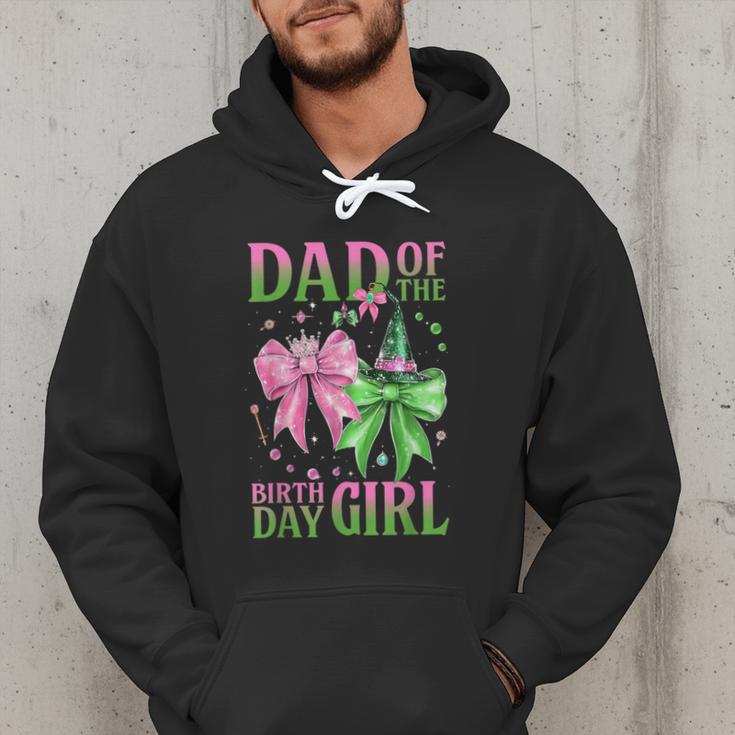 Dad Of The Birthday Girl Coquette Matching Family Party Men Hoodie
