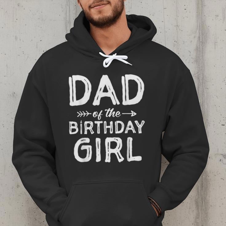 Dad Of The Birthday Girl Father's Day Men Men Hoodie
