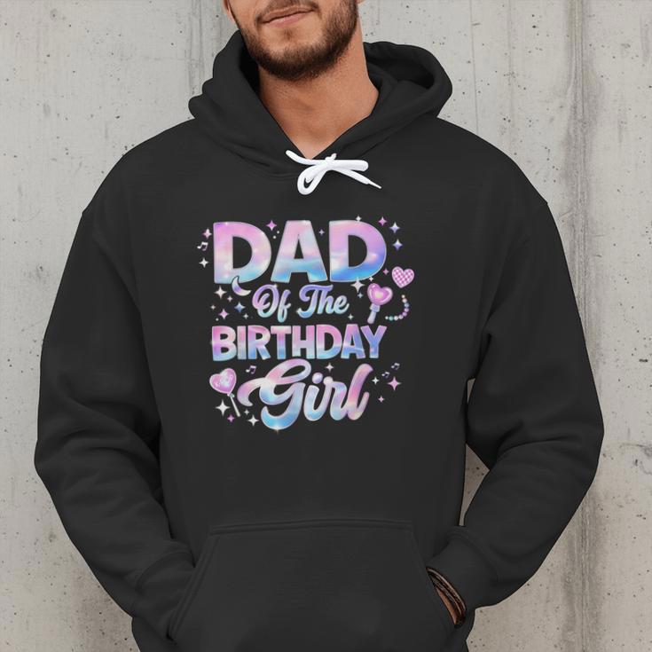 Dad Of The Birthday Girl Kpop Family Matching Party Men Hoodie