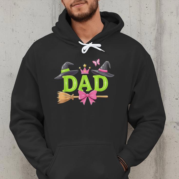 Dad Of The Birthday Girl Witch Family Party Decorations Men Hoodie