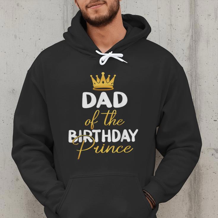 Dad Of The Birthday Prince Boy Bday Party Idea For Him Men Hoodie
