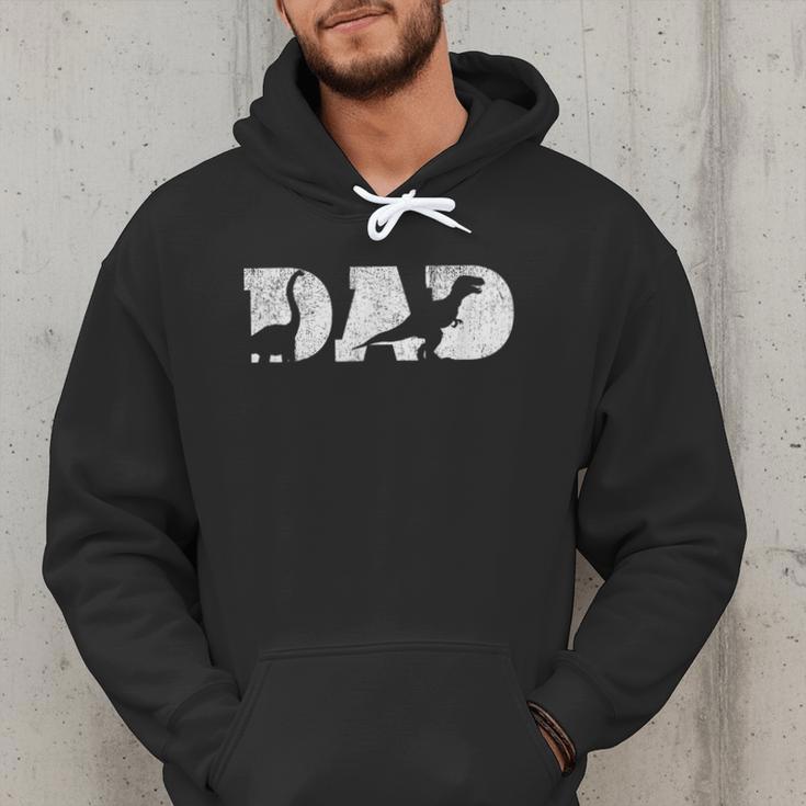 Dad Dinosaur Saurus Boys Girls Fathers Day Idea Men Hoodie