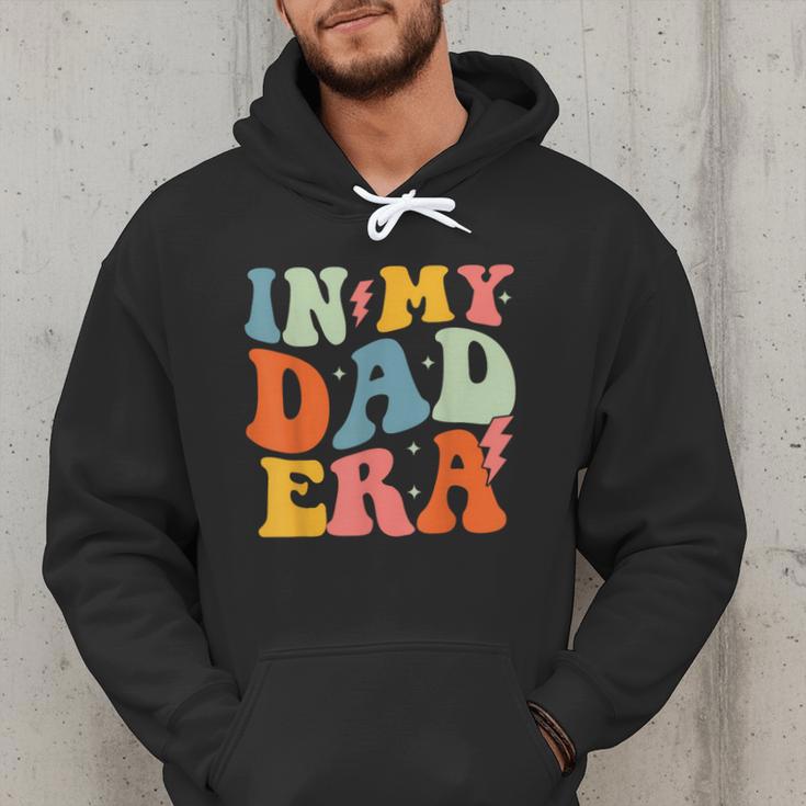 In My Dad Era Groovy Papa Daddy Fathers Day For Men Men Hoodie