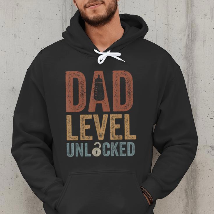 Dad Level Unlocked Father To Be New Daddy Men Hoodie Dad Level Unlocked Father To Be New Daddy Men Hoodie