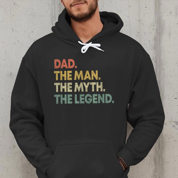 Dad The Man The Myth The Legend Men Dad Father's Day Men Hoodie
