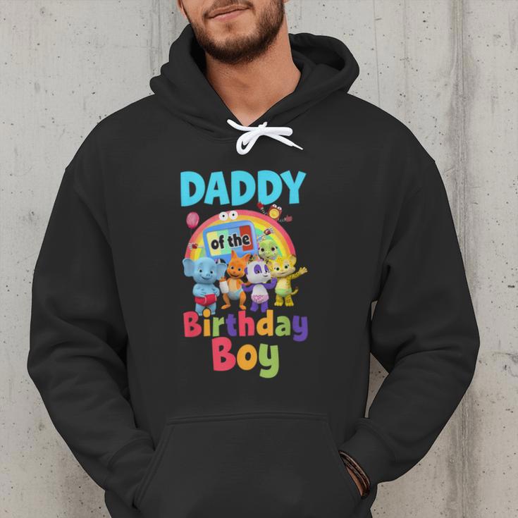 Dad And Mom Daddy Of The Birthday Boy Family Party Decor Men Hoodie