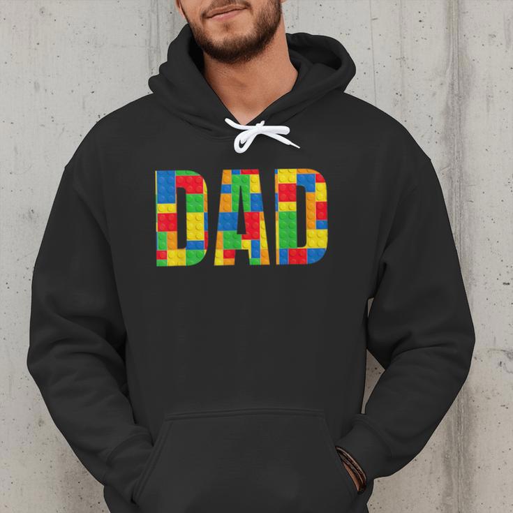Dad Parent Brick Master Builder Building Blocks Set FamilyMen Hoodie Dad Parent Brick Master Builder Building Blocks Set FamilyMen Hoodie