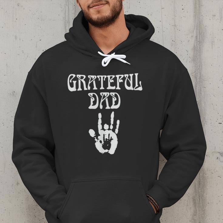 Dad Retro Distressed Grateful Dad Men Hoodie
