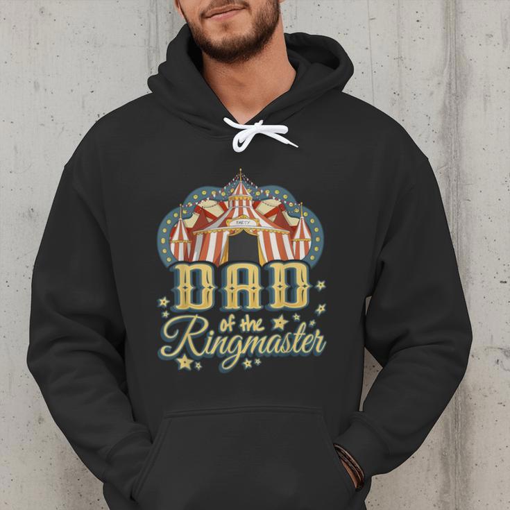 Dad Of The Ringmaster Kids Circus Theme B-Day Party Men Hoodie