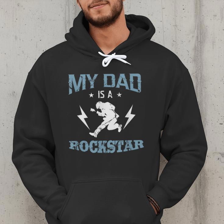 MY DAD IS A ROCKSTAR DADDY Father Sday Men Hoodie