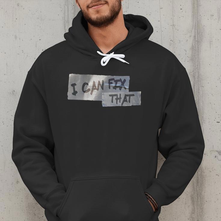 Dad Shirt Duct Tape I Can Fix That TShirt Men Hoodie