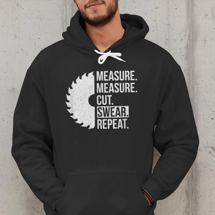 Dad Shirt Measure Cut Swear Handyman Father Day Tshirt Men Hoodie Dad Shirt Measure Cut Swear Handyman Father Day Tshirt Men Hoodie