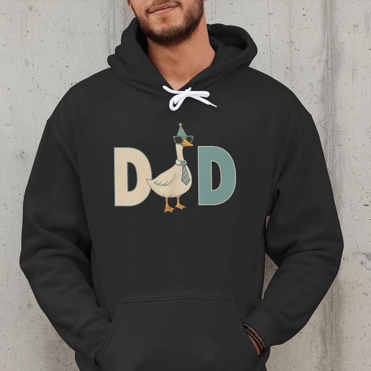Dad Silly Goose 1st Birthday Family Matching Pocket Men Hoodie