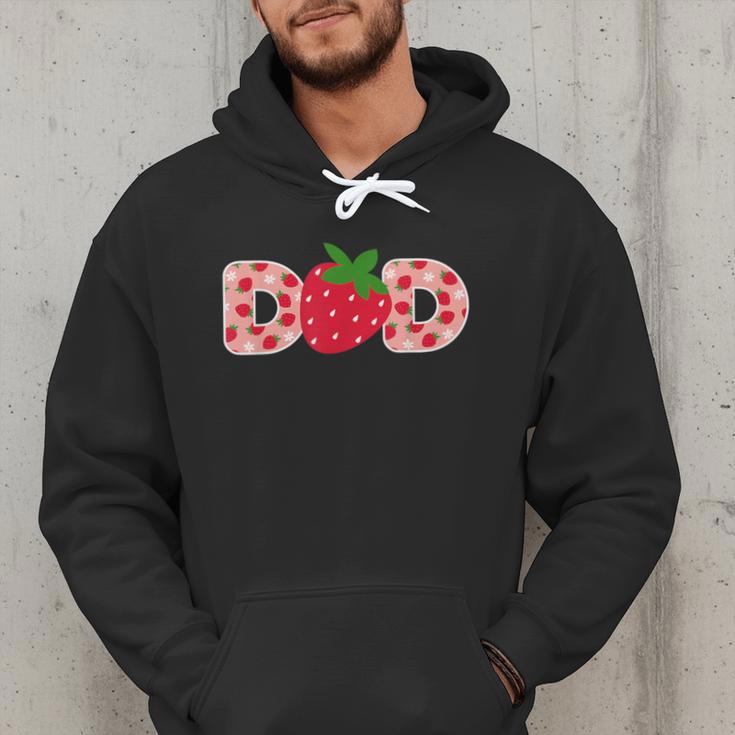 Dad Strawberry First Birthday Family Strawberry Men Hoodie Dad Strawberry First Birthday Family Strawberry Men Hoodie