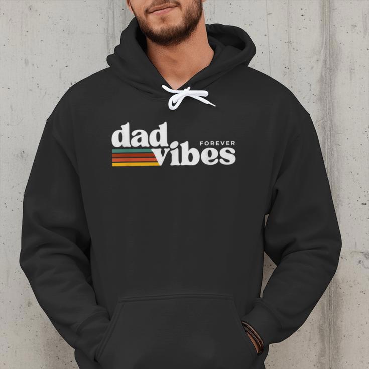 Dad-Vibes Forever Father Retro Vintage Men Hoodie
