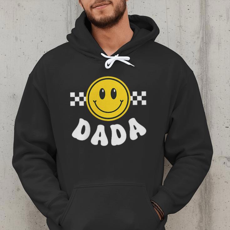 Dada One Happy Dude Birthday Theme 1st Family Matching Mom Men Hoodie