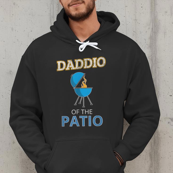 Daddio Of The Patio Fathers Day BBQ Grill Dad Men Hoodie