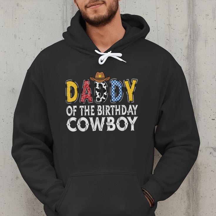 Daddy 1st Birthday Cowboy Western Daddy Birthday Boy Men Hoodie Daddy 1st Birthday Cowboy Western Daddy Birthday Boy Men Hoodie