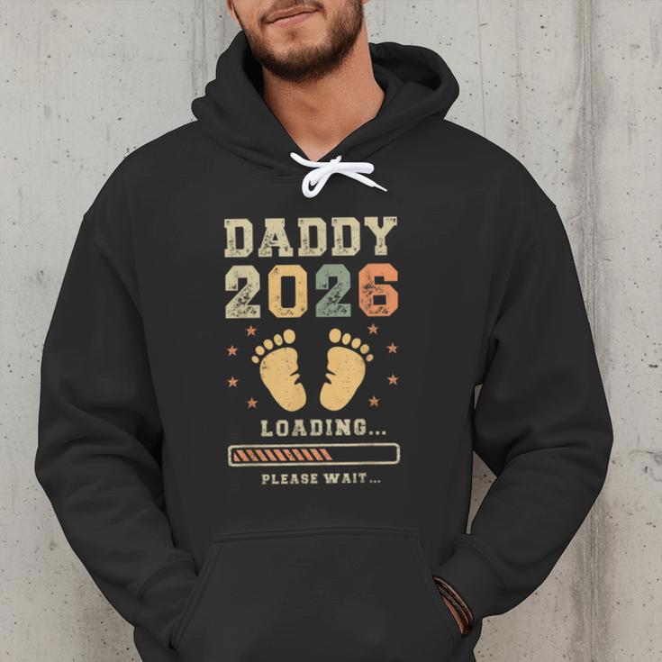 Daddy 2026 Loading Baby Announcement Expecting Dad To Be Men Hoodie Daddy 2026 Loading Baby Announcement Expecting Dad To Be Men Hoodie