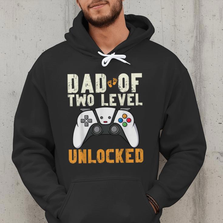 Daddy Again Leveled Up To Dad Of 2 Gamer Dad Level Unlocked Men Hoodie Daddy Again Leveled Up To Dad Of 2 Gamer Dad Level Unlocked Men Hoodie