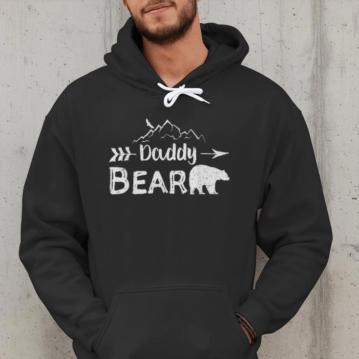 Daddy Bear Shirt Matching Family Mama Papa Bear Camping Men Hoodie