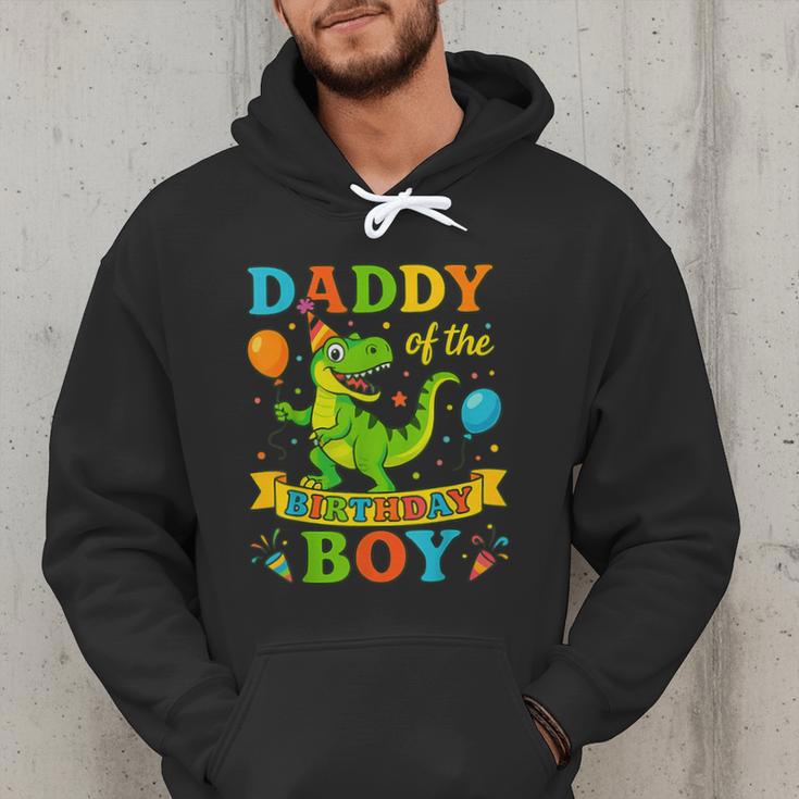 Daddy Of The Birthday Boy T-Rex Dinosaur Birthday Party Men Hoodie Daddy Of The Birthday Boy T-Rex Dinosaur Birthday Party Men Hoodie