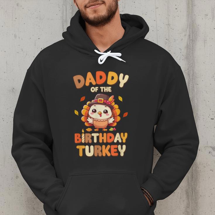 Daddy Of The Birthday Turkey Family 1st Birthday Boy Men Hoodie Daddy Of The Birthday Turkey Family 1st Birthday Boy Men Hoodie