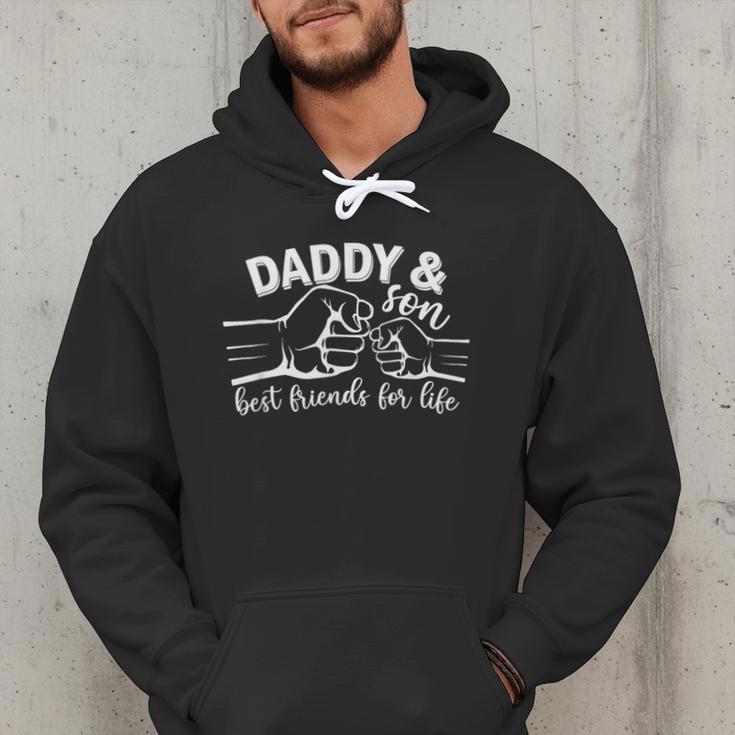 Daddy And Son Best Friends For Life Men Fathers Men Hoodie Daddy And Son Best Friends For Life Men Fathers Men Hoodie
